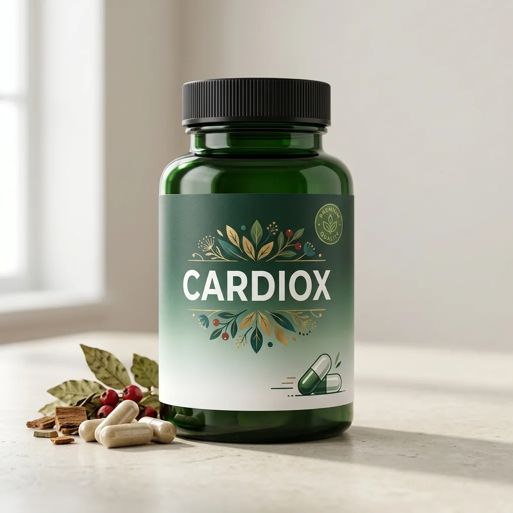 CardioX cardiox heart supplement review bottle by VesselWell Nutrition